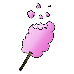 cartoon candy floss