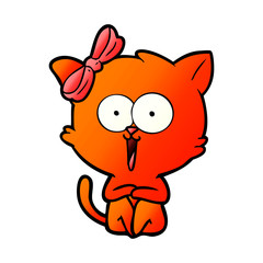cartoon cat
