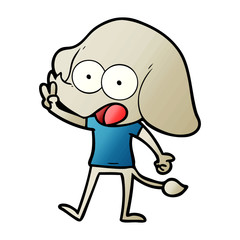 cute cartoon elephant
