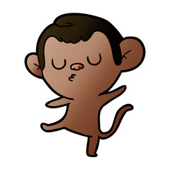 cartoon monkey