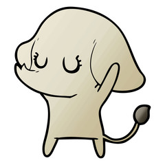 cute cartoon elephant