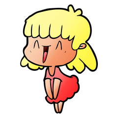 cartoon woman