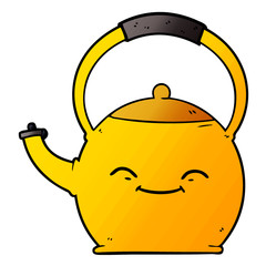 cartoon kettle