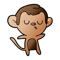 cartoon monkey