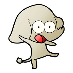 cute cartoon elephant