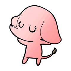 cute cartoon elephant