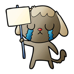 cute cartoon dog