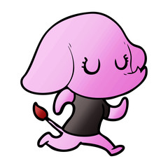 cute cartoon elephant