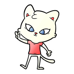 cute cartoon cat