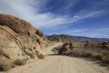 Movie Road in Lone Pine, California