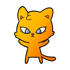 cute cartoon cat