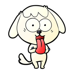 cute cartoon dog