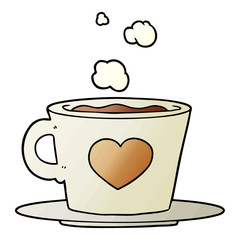 a lovely cup of coffee