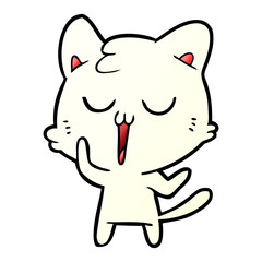 cute cartoon cat
