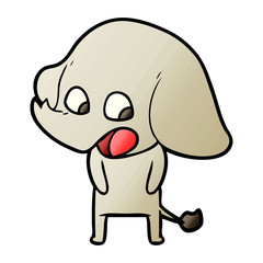 cute cartoon elephant