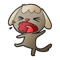 cute cartoon dog