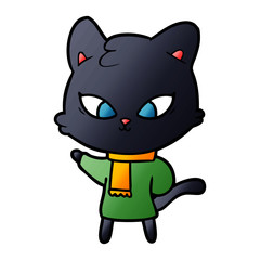 cute cartoon cat