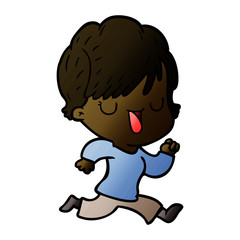 cartoon woman talking