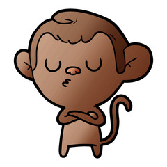 cartoon monkey