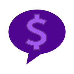 Obraz premium dollar sign money icon