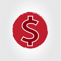 dollar sign money icon
