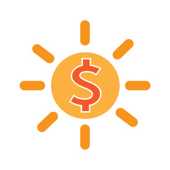 dollar sign money icon