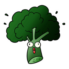 cartoon broccoli