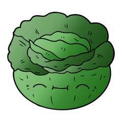 cartoon cabbage