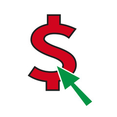 dollar sign money icon
