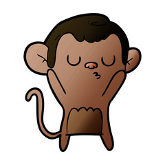 cartoon monkey