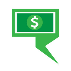 Dollar sign money icon