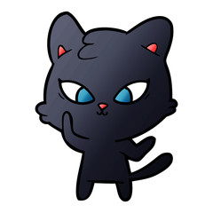 cute cartoon cat