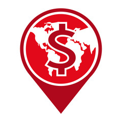 Dollar sign money icon