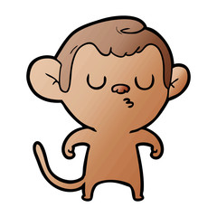 cartoon monkey