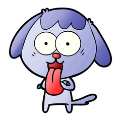 cute cartoon dog