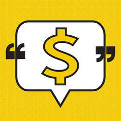Dollar sign money icon