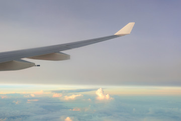 Fototapeta premium airplane in the sky