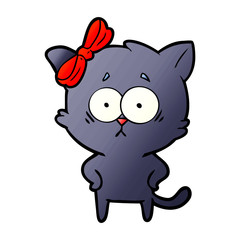 cartoon cat