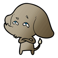 cartoon elephant remembering