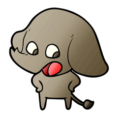 cute cartoon elephant