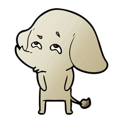 cartoon elephant remembering