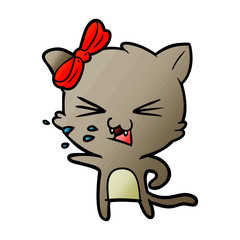 cartoon cat