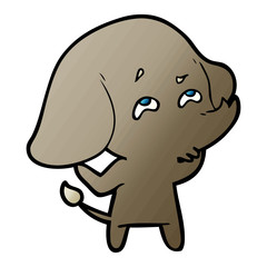 cartoon elephant remembering