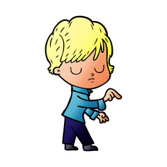 cartoon woman