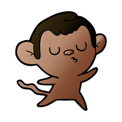 cartoon monkey