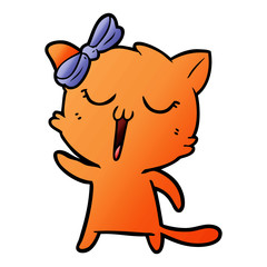 cartoon cat