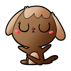 cute cartoon dog