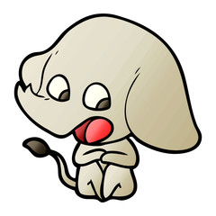 cute cartoon elephant