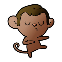 cartoon monkey