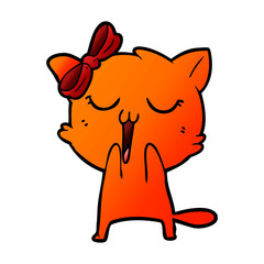 cartoon cat